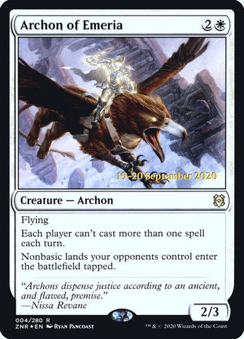 Archon of Emeria [Zendikar Rising Prerelease Promos] 