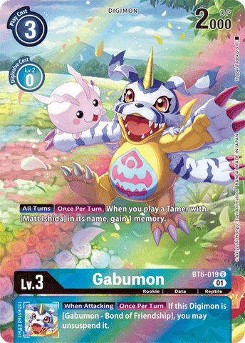 Gabumon [BT6-019] (Alternate Art) [Double Diamond] 