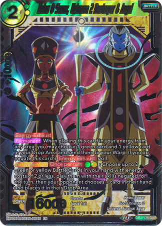 Heles &amp; Sawar, Universe 2 Destroyer &amp; Angel (DB2-176) [Divine Multiverse] 