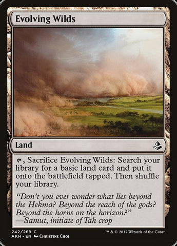 Evolving Wilds [Amonkhet] 