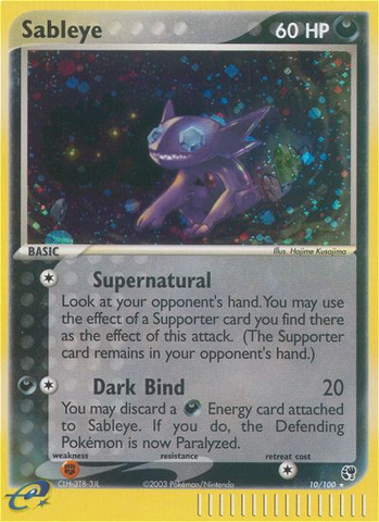 Sableye (10/100) [EX: Sandstorm] 