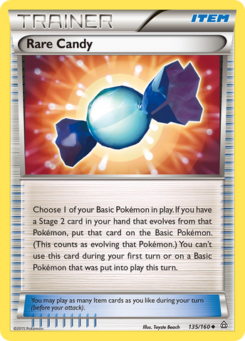 Rare Candy (135/160) [XY: Primal Clash] 