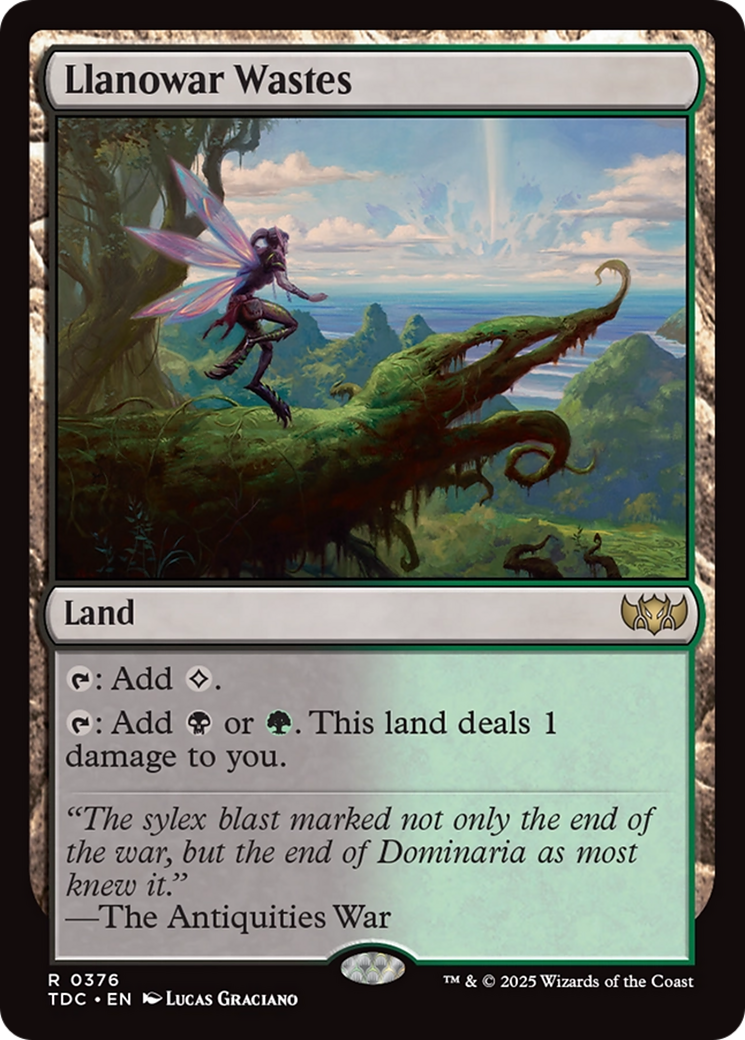 Llanowar Wastes [Tarkir: Dragonstorm Commander] 