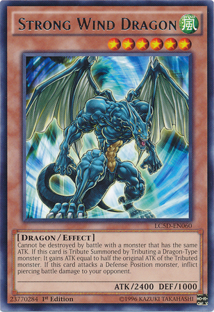 Strong Wind Dragon [LC5D-EN060] Rare 