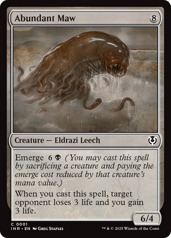 Abundant Maw [Innistrad Remastered] 
