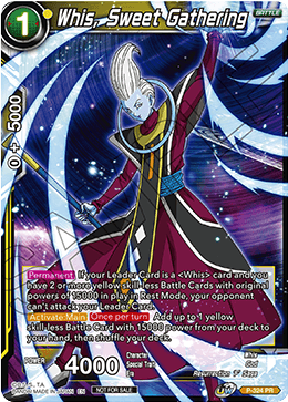 Whis, Sweet Gathering (P-324) [Tournament Promotion Cards] 