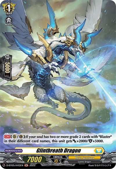 Glintbreath Dragon (D-BT05/H43EN) [Triumphant Return of the Brave Heroes]