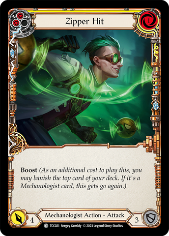 Zipper Hit (Yellow) [TCC021] (Round the Table: TCC x LSS) 