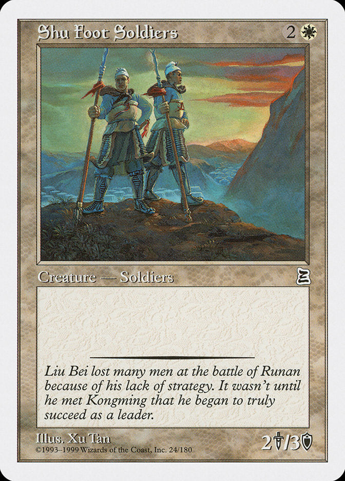 Shu Foot Soldiers [Portal Three Kingdoms] 