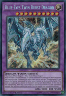 Blue-Eyes Twin Burst Dragon [MP17-EN056] Secret Rare 