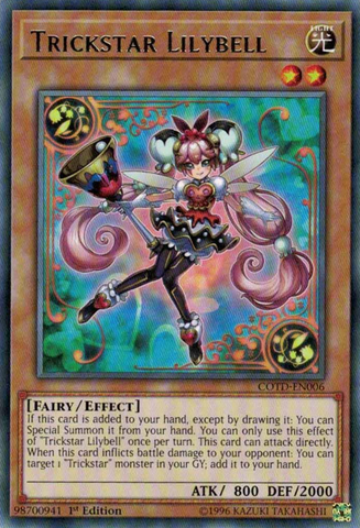 Trickstar Lilybell [COTD-EN006] Rare 
