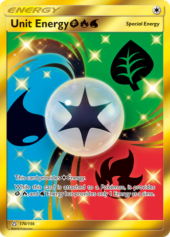 Unit Energy (170/156) (Grass, Fire, Water) [Sun &amp; Moon: Ultra Prism] 