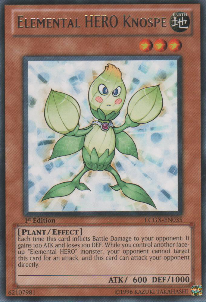 Elemental HERO Knospe [LCGX-EN035] Rare 