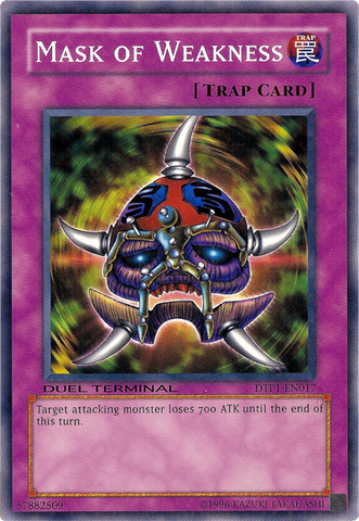 Mask of Weakness [DTP1-EN017] Common 