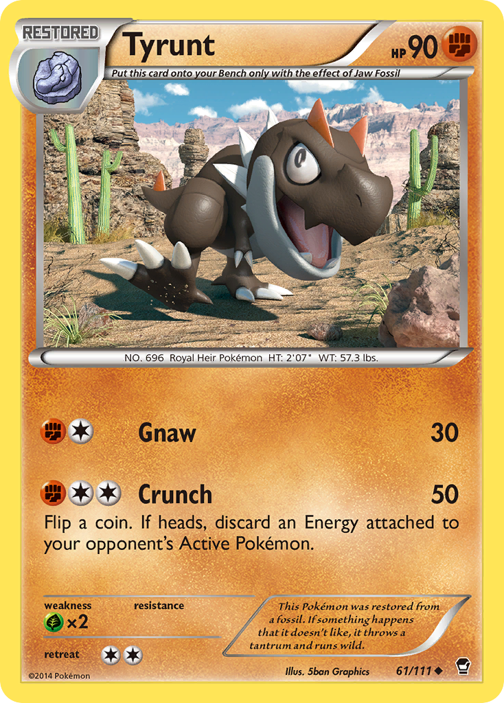 Tyrunt (61/111) [XY: Furious Fists] 