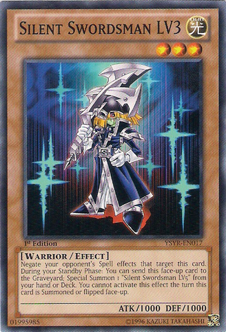 Silent Swordsman LV3 [YSYR-EN017] Common 
