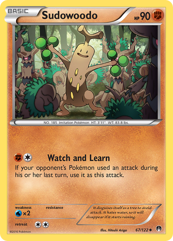 Sudowoodo (67/122) [XY: BREAKpoint] 