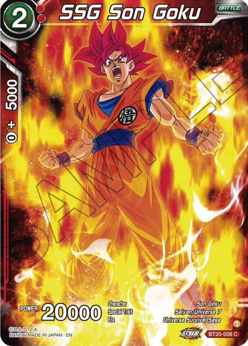 SSG Son Goku (BT20-008) [Power Absorbed] 