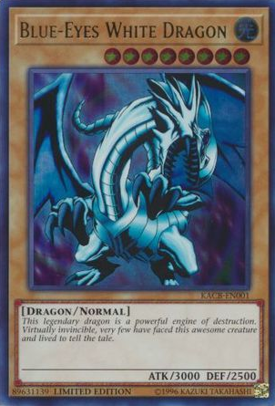 Blue-Eyes White Dragon [KACB-EN001] Ultra Rare 