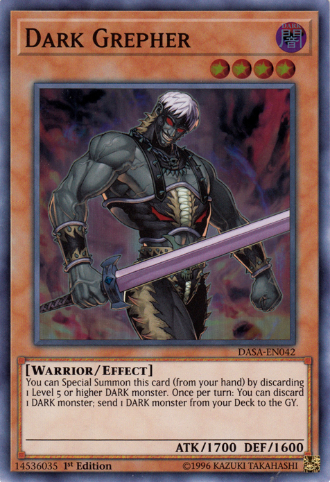 Dark Grepher [DASA-EN042] Super Rare 