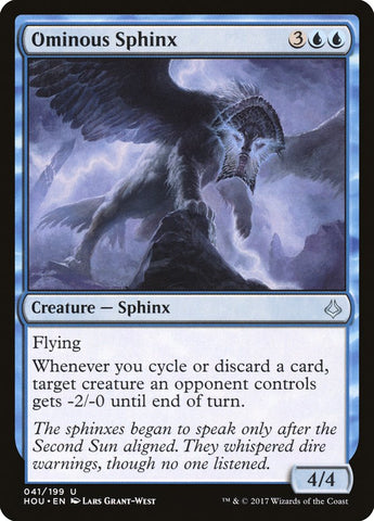 Ominous Sphinx [Hour of Devastation] 