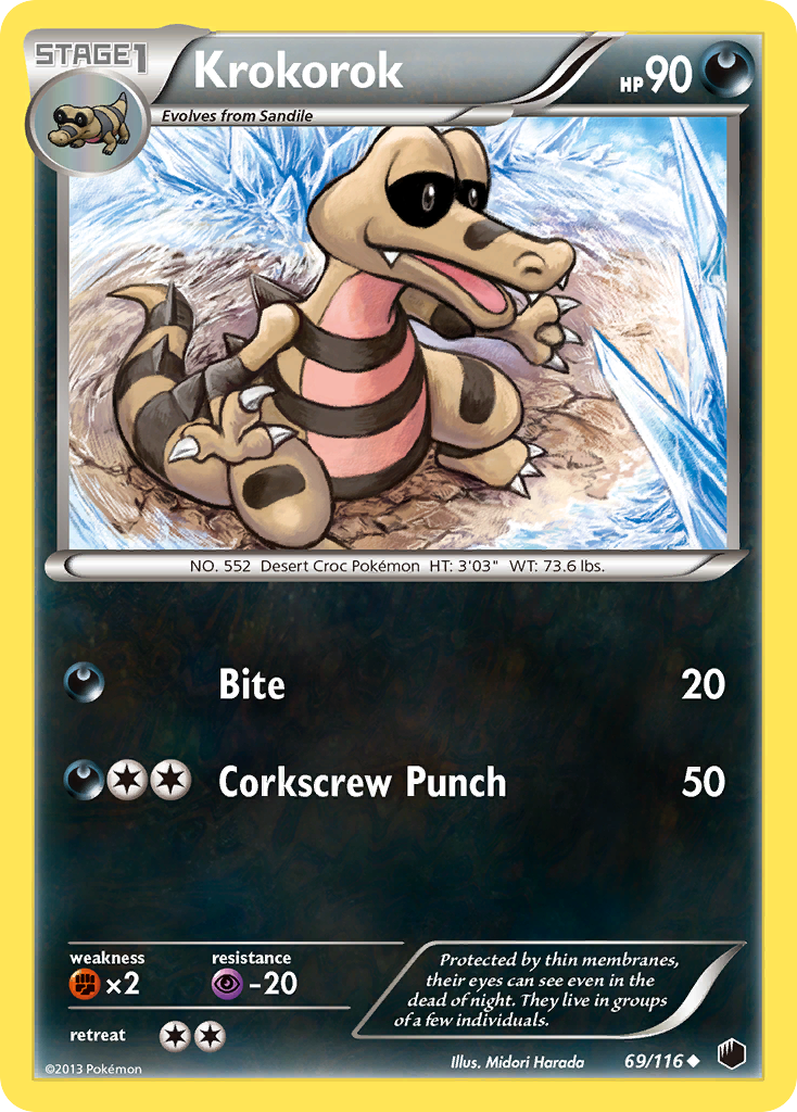 Krokorok (69/116) [Black &amp; White: Plasma Freeze] 