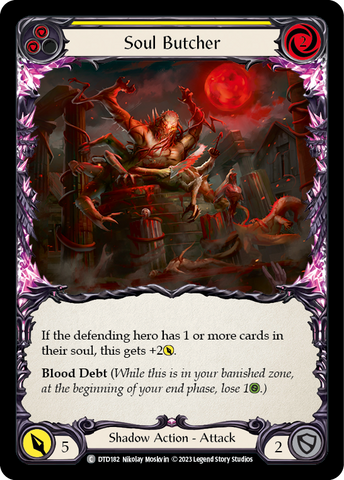 Soul Butcher (Yellow) [DTD182] (Dusk Till Dawn) 