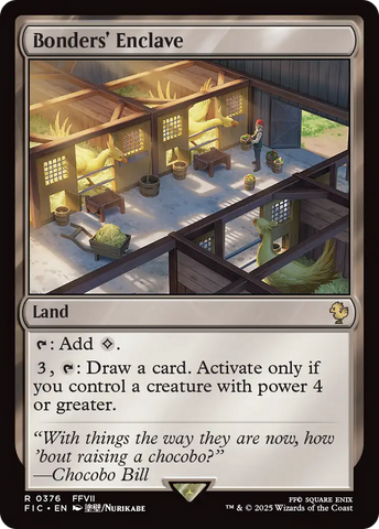 Bonders' Enclave [FINAL FANTASY Commander] 