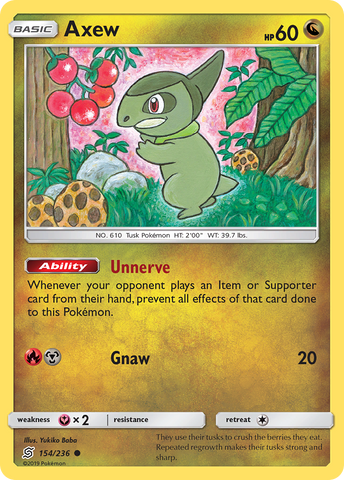 Axew (154/236) [Sun &amp; Moon: Unified Minds] 