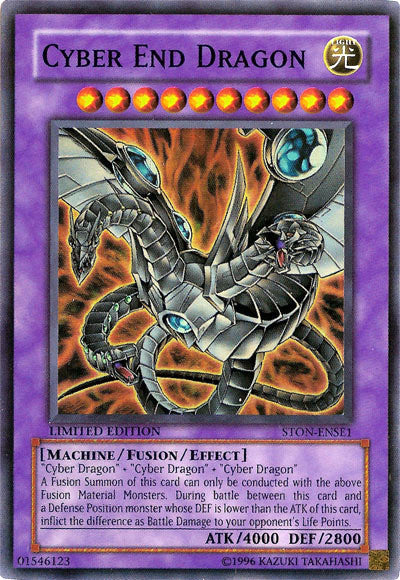 Cyber ​​End Dragon [STON-ENSE1] Super Rare 