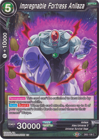 Impregnable Fortress Anilaza (DB2-138) [Divine Multiverse] 