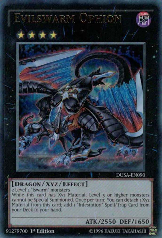 Evilswarm Ophion [DUSA-EN090] Ultra Rare 