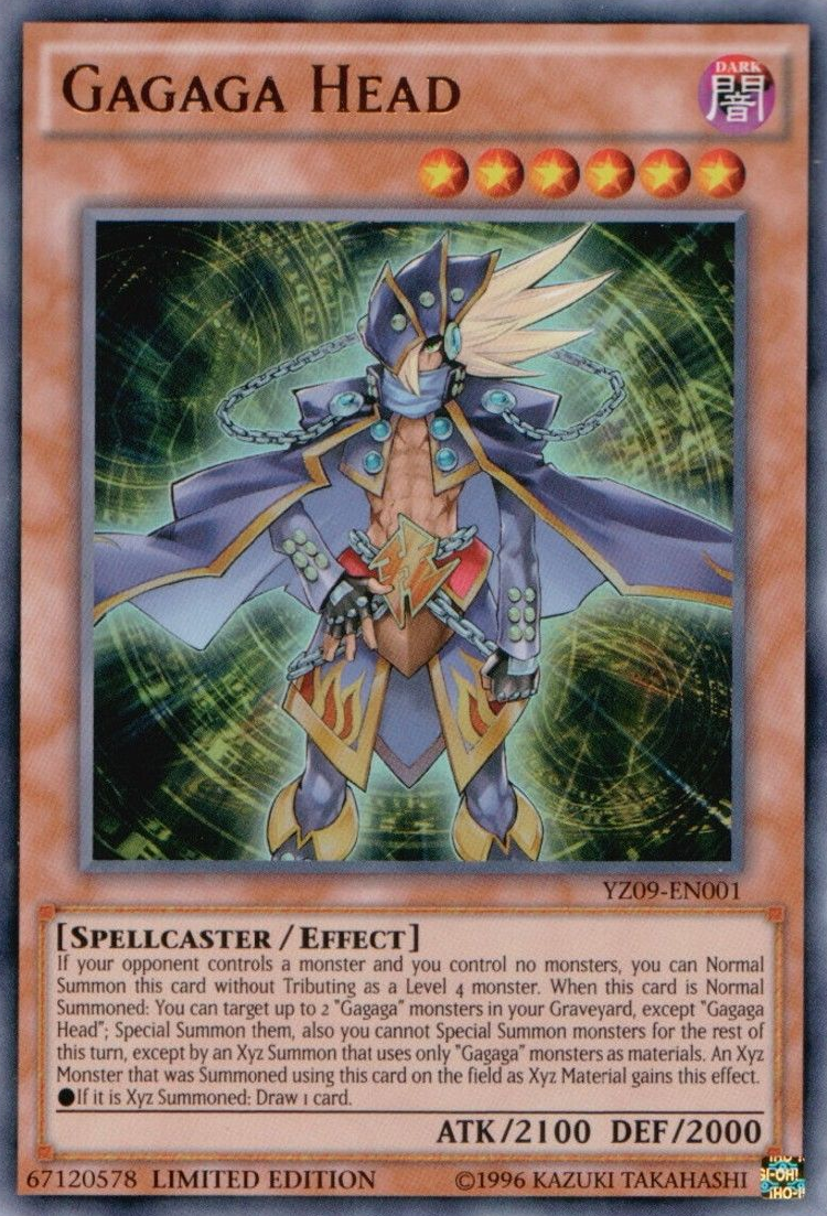 Gagaga Head [YZ09-EN001] Ultra Rare 