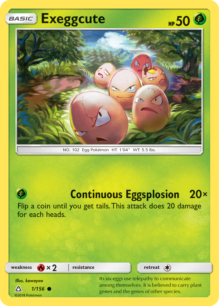 Exeggcute (1/156) [Sun &amp; Moon: Ultra Prism] 