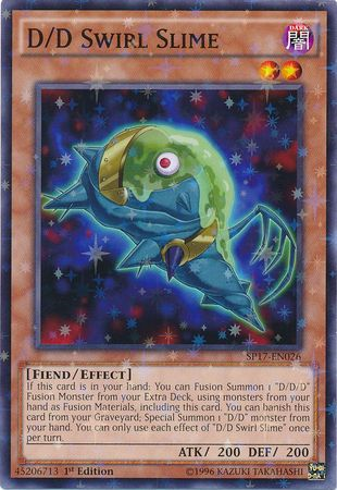 D/D Swirl Slime [SP17-EN026] Starfoil Rare 