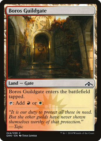 Boros Guildgate (244/259) [Guilds of Ravnica] 