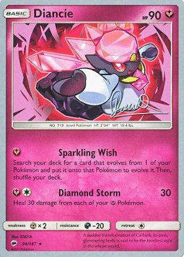Diancie (94/147) (Infinite Force - Diego Cassiraga) [World Championships 2017] 