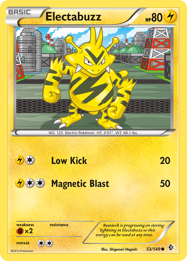 Electabuzz (53/149) [Black &amp; White: Boundaries Crossed] 