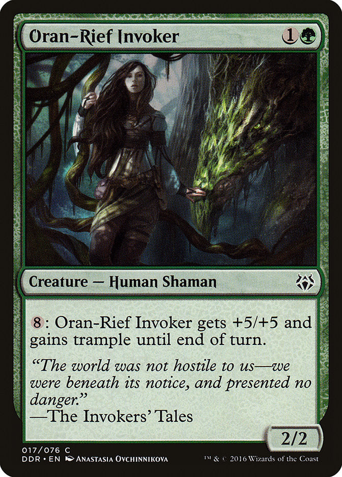 Oran-Rief Invoker [Duel Decks: Nissa vs. Ob Nixilis] 