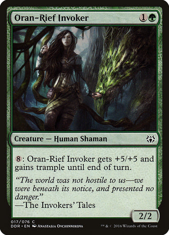 Oran-Rief Invoker [Duel Decks: Nissa vs. Ob Nixilis] 