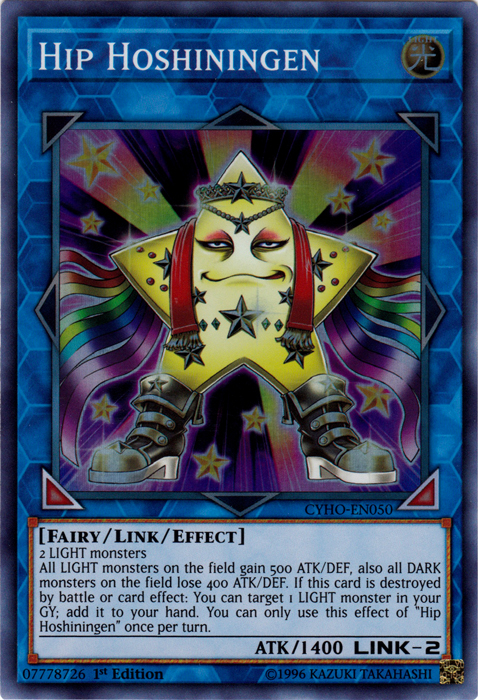 Hip Hoshiningen [CYHO-EN050] Super Rare 