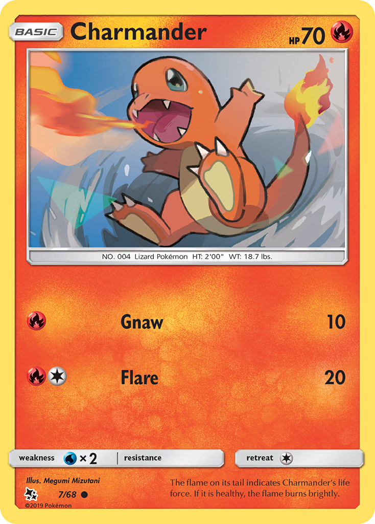 Charmander (7/68) [Sun &amp; Moon: Hidden Fates] 