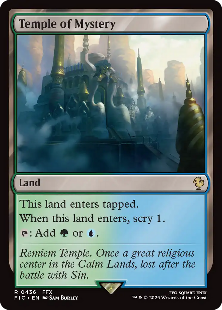 Temple of Mystery [FINAL FANTASY Commander] 