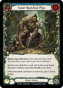 Sand Sketched Plan [WTR009-S] (Welcome to Rathe) Alpha Print Rainbow Foil 