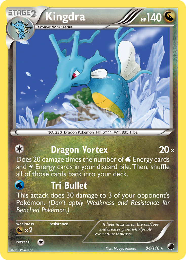Kingdra (84/116) [Black &amp; White: Plasma Freeze] 