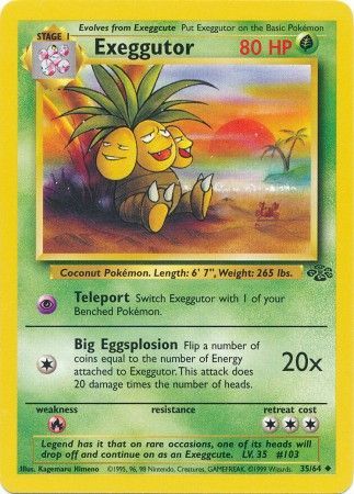 Exeggutor (35/64) [Jungle Unlimited] 