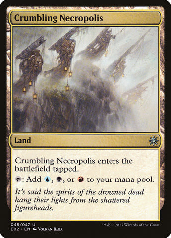 Crumbling Necropolis [Explorers of Ixalan] 