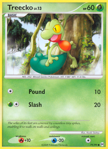 Treecko (79/99) [Platinum: Arceus] 