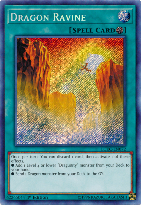 Dragon Ravine [LCKC-EN072] Secret Rare 