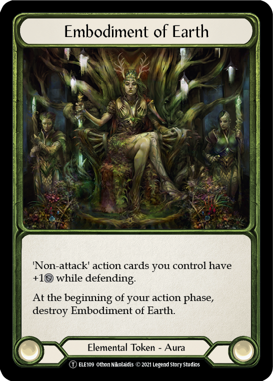 Embodiment of Earth // Shiver [U-ELE109 // U-ELE033] (Tales of Aria Unlimited) Unlimited Normal 